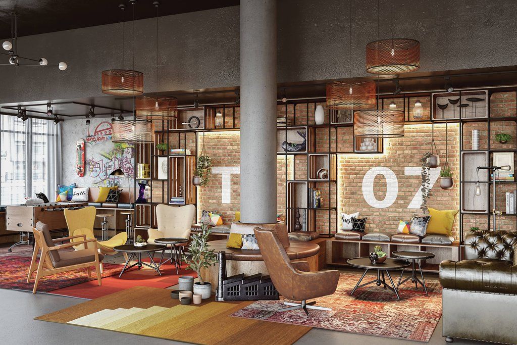 Moxy Duesseldorf South Hotel Bagian luar foto